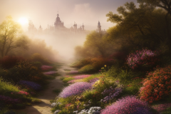 een-knusse-achtertuin-met-diverse-soorten-bloeiende-bloemen-veel-bijen-en-vlinders-zichtbaar-zonne-1