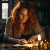 miswm_portrait_of_young_woman_with_red_hair_sitting_at_her_desk_6a9aa2ac-bfb1-433c-bfca-1ca41989f2ae